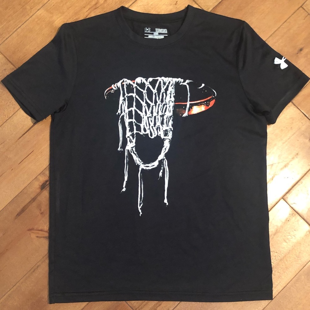 Under Amour Heat Gear Basketball Shirt Size YMD
